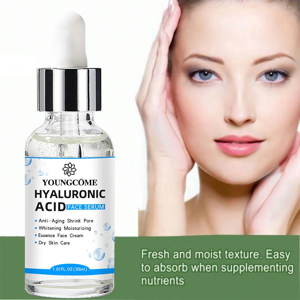 Hyaluronic Acid Facial Essence Deep Moisturizing Shrink Pores Tighten the Skin Facial Skin Essence Korean Skin Care Products